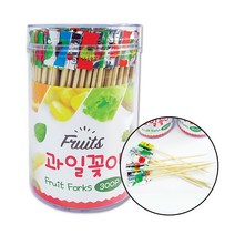 과일꽂이 300P 과일픽 디저트픽 안주 이쑤시개 꼬지 꼬치 산적 오뎅, 단품, 단품