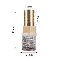 농업용 관수 액비 여과기 관수자재 외부 원통, 19mm