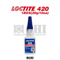 헨켈 HENKEL 록타이트 LOCTITE 420 1BOX (20g x 10EA) 순간접착제