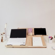 위즈독서대 에이블60 슬라이드 60A2 레일 독서대 각도조절형 2단독서대 북스탠드