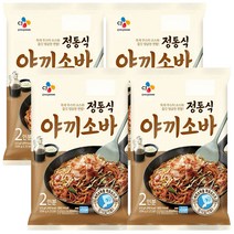 정통식 야끼소바 2인분x4개, 412g, 4개