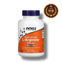 아르기닌 L-Arginine Double Strength 1000mg 120 Tablets, 1개, 120정