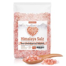 독일직구 히말라야 살즈 로사 크리스탈 살즈 1kg 그로브 살즈 퓌르 다이 살즈뮐레 핑크 솔트 바데살즈 살즈 아우스 펀자브 파키스탄 2-4mm 쾨르눙, 수량, 상세참조