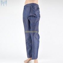 XAT827000ITR-P431m 파란색바지 남자빅사이즈팬츠 유니폼바지
