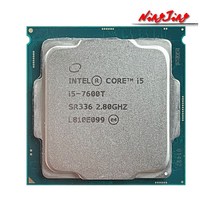 인텔 코어 i5-7600t i5 7600t 2.8GHz 쿼드 코어 쿼드 스레드 CPU 프로세서 6m 35w lga 1151