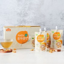 무농약 유자로 만든 하루한번 유자생각 120mlx15팩