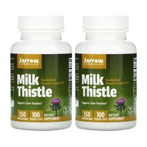 자로우 밀크씨슬 실리마린 150mg 100캡슐 리버 펑션 Milk Thistle 2개
