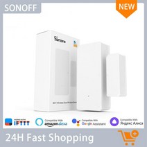 Sonoff dw2 스마트 와이파이 도어 센서 무선 창 도어 개폐 감지기 ewelink 앱 알림 스마트 홈 보안 알람, 5개