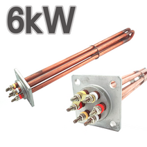 심야전기 보일러 온수기 사각 히터 6kw 히터봉