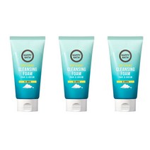 해피바스 씨솔트 딥 클렌징폼 150g X 3개, 1, 본상품선택