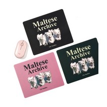 WAIKEI 말티즈 아카이브 마우스 패드 Maltese archive mouse pad SH, GREEN_FREE