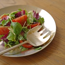 놋담 방짜유기 커트러리 서빙포크, 없음