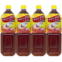 담터 복숭아 홍차 플러스 1.5L, 4개