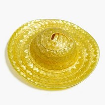 (만들기재료)밀짚모자 15개묶음, 단품