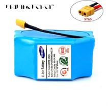 전동킥보드 배터리 정품 36v 팩 4400mah 4.4ah 충전식 리튬 이온 전기 자체 균형 스쿠터 호버 보드 외발 자전거, 12000mah