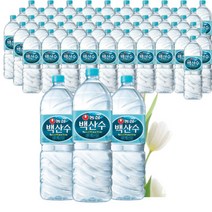 백산수 생수 2L 54개 먹는샘물 백두산물 농심 가정용 요리용 미네랄워터, 상세페이지 참조, 상세페이지 참조