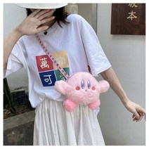 별의커비 커비 인형 피규어 굿즈 스타 게임 시리즈 손 바디 여성 휴대 가방 지갑 선물, 2