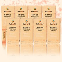 100억 보장 피부건강 장건강 2중케어 뉴브라이트 피부면역 유산균 사케이65 8박스, 8개