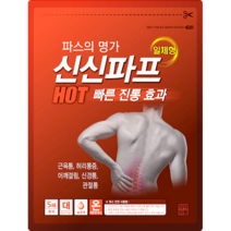 신신제약 신신파프 HOT 파스, 5개입, 20개