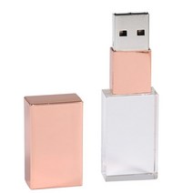 초소형 대용량 특이한 usb메모리 크리스마스선물 JASTER-뉴 로즈 골드 크리스탈 골드 usb 상자 포함 usb 2.0 메모리 플래시 스틱 펜 드라이브 커스텀 로고 10 개, 08 A_01 4GB