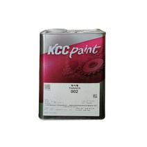 KCC 페인트 002 희석제 : 소부용 아크릴 신나 내열 MP120 LT313 등 알키드 내열 페인트 신나 18L 4L