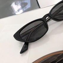 남자 여자 뿔테 선글라스 패션 레트로 캣츠아이 타원형 선글라스