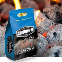 바베큐 구이 숯 3.9kg 캠핑 코코넛 껍질 천연 야자, 상품선택, 원콜일반형3.9k 1P