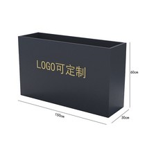 파티션화분 플랜트박스 가림막 대형화분 박스 실내 철제 화분 파티션, E. 100x30x80cm