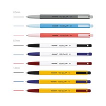 모나미 153 클립(CLIP) / 학습준비물 필기구 볼펜 펜 모나미펜 클립펜 13개 세트, 선택하세요_1.0mm 적