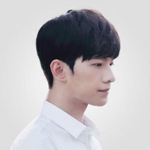 내추럴 숏커트 자연스러운 메쉬 남성 가발, 상세페이지 참조, 에스제이커머스 라이트브라운_eirut5835