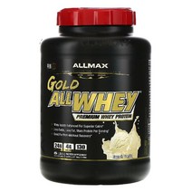 이지몰 ALLMAX (올맥스) AllWhey Gold 100 유청 단백질 + 프리미엄 분리 초콜릿 2 lbs (907 g) No.39661, 2267.96 g, 프렌치 바닐라