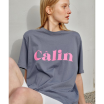 룩캐스트 BLUE GREY CALIN TSHIRT (블루 그레이 칼린 티셔츠)