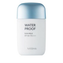 미샤 올 어라운드 세이프 블록 워터프루프 선 밀크 SPF50+ PA++++, 40ml, 1개