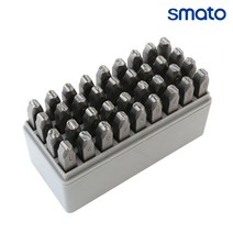 스마토 숫자펀치 영문펀치 특수문자 환펀치 세트 각인, 숫자영문펀치세트, 5MM