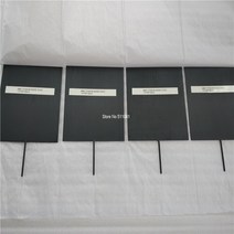 이리듐 및 루테늄 코팅 DSA 플레이트 7 개 1.5x45mm x 100mm Ir Ru MMO 연결