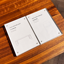 애드라벨 감성 자석 아크릴 메뉴판 제작 카페 테이블메뉴판 쇼케이스 미니 액자 POP꽂이, A4(210X297), 1개