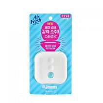 [애경] 데옥스 에어후레쉬 화장실용 비치형 소취제 냄새차단 깨끗한 비누향 6ml