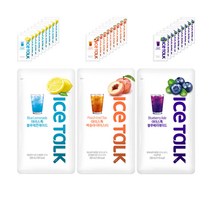 아이스톡 에이드 3종 혼합 230ml x 30개 (블루레몬에이드 10개 복숭아 아이스티 10개 블루베리에이드 10개)