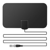 Antenna HDTV 실내 디지털 안테나 DVB-T2, 01 Black