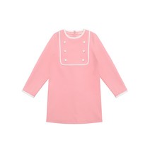 트위기 버튼 포인트 분또 원피스(Pink)