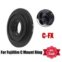 C-FX 금속 렌즈 어댑터 링 C 마운트 영화 후지필름 X X-Pro1 X-Pro2 X-E1 X-E2 X-E3 X-M1 X-A1 X-A2 X-A3 X-T2 X-T20 CCTV