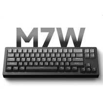 키보드케이스 패드 태블릿 Monsgeek 키보드 포론 플레이트 폼 IXPE 스위치 및 케이스 필름 M7W, 없음