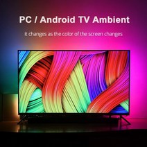 diyambient tv pc dream screen usb led 스트립 hdtv 컴퓨터 모니터 백라이트 주소 지정 가능 ws2812b led 스트립 12345m full set, 미터당 60개의 LED, 3m 키트, 우리 플러그