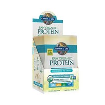 단백질 프로틴 Garden of Life Raw Organic Plant Based Protein Powder Chocolate - Vegan Shake with BCAAs P, Unflavored, 10 Servings (Pack of 1)