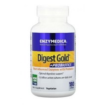 엔자리메디카 프로바이오틱스 pre Pro biotics 180 캡슐 Amylase 아밀레이스 Protease 단백질분해효소 Glucoamylase 말테이스 Bacillus 고초균