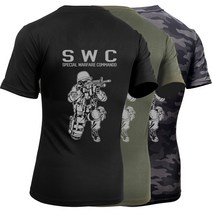 어택존 반팔 쿨론 메쉬 SWC 티 국내생산 택티컬 티셔츠 쿨 여름 빅사이즈 단체 학생