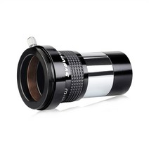 망원경 접안 렌즈 1.25 인치 3X/2X 바로우 렌즈 M42x0.75 스레드가 있는 완전 멀티 코팅 금속, 1개, 2X