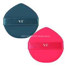VT 브이티 더블 레이어 톤업 원샷멀티 쿠션 퍼프 2개, 상세페이지 참조, 상세페이지 참조