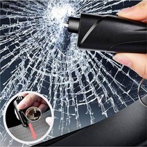 차탈출 차량필수 이머전시툴 비상탈출망치 벨트나이프 용망치 생존망치 자동차, 차탈출 전시툴(블랙)