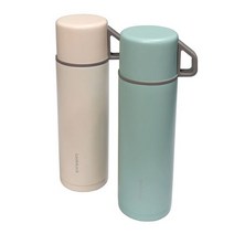 [P1B] 락앤락 스텐 텀블러 물통 보온병 물병 보틀 2색 480ml / 스포츠물통 보틀병 운동물병 실리콘물통 휴대용텀블러 텀블러물통 수통 ( P1B / 55989EA ), 민트칼라